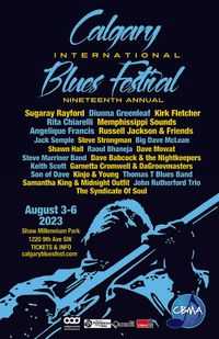 Silent Partners f. Wilbert Crosby at Calgary International Blues Festival