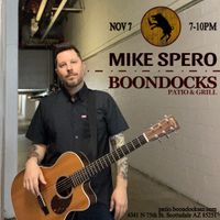 Mike Spero Live @ Boondocks Patio & Grill