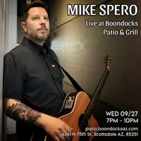 Mike Spero Live @ Boondocks Patio & Grill