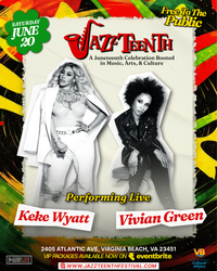 Jazzteenth Festival feat Keke Wyatt & Vivian Green 