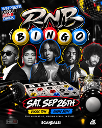 R&B Bingo at Scandals Live