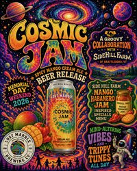 Celebrate Lost Marble Release of 'Cosmic Jam' Cream Ale