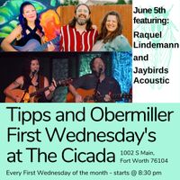 Jaybirds Acoustic at First Wednesday's with Tipps and Obermiller! 