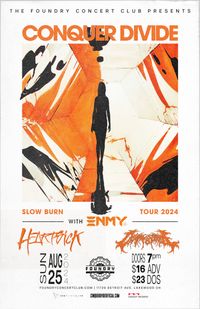 Conquer Divide / ENMY / HEARTSICK / DEATH & EXHALE @ THE FOUNDRY