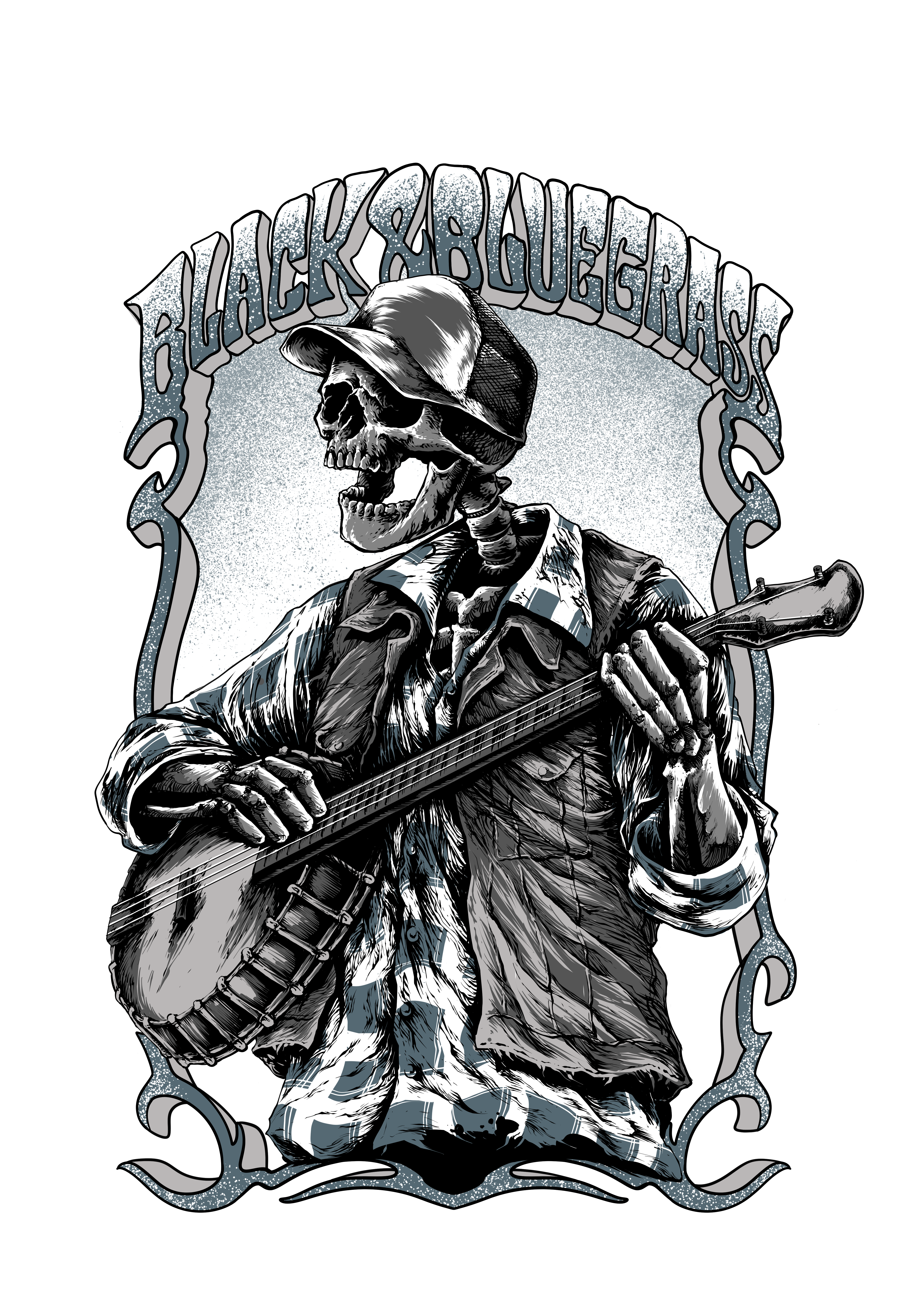 BLACK & BLUEGRASS