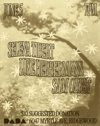 Folk/Indie - An Evening with Sam Obrist, Luke Herbermann and Selena Tibert