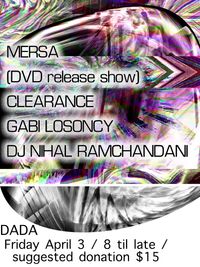 Mersa "Double Live" DVD Release Party + DJs