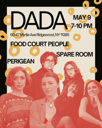 FOLK/INDIE - Perigean, Spare Room, & Food Court People