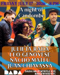 A night of Candombe with Grammy-Winning Pianist, Leo Genovese