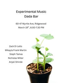 Experimental Music feat. Zack Di Lello, Mikayla Frank-Martin, Steph Tamas, Nicholas Miller, Anjali Shinde