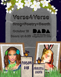 Verse4Verse: Drag + Poetry + Death
