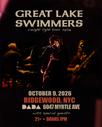 DADA x TEM present: Great Lake Swimmers + Colleen Brown