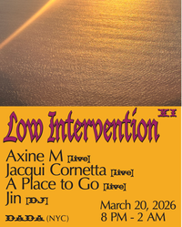 LIVE MUSIC - Low Intervention