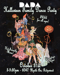 Dada Halloween Family Dance party