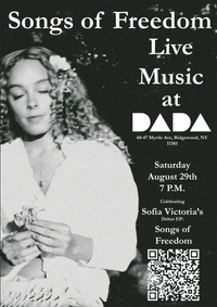 Songs of Freedom EP Release by Sofia Victoria