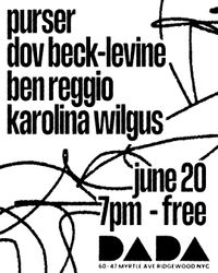 Indie/Alternative - Purser, Ben Reggio, Karolina Wilgus, Dov Beck-Levine
