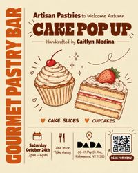 Gourmet Cake Pop-Up with bakedbycaitlyn