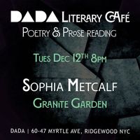 Dada Literary Café: Sophia Metcalf 