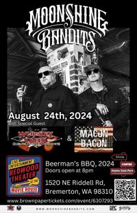 Beerman's BBQ #4 Featuring Moonshine Bandits, Whiskey Creek and Macon Bacon
