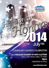Awards Ceremony: Homegrown Honors-KHVN