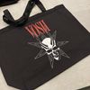 "Skull Horns" Big Tote 