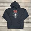 SKULL HORNS HOODED SWEATSHIRT 