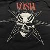 SKULL HORNS HOODED SWEATSHIRT 