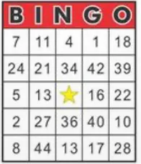 Bingo!