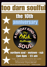 Too Darn Soulful - THE 10th ANNIVERSARY