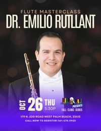 Music Man, Inc. Fall Clinic Series -- Flute Masterclass
