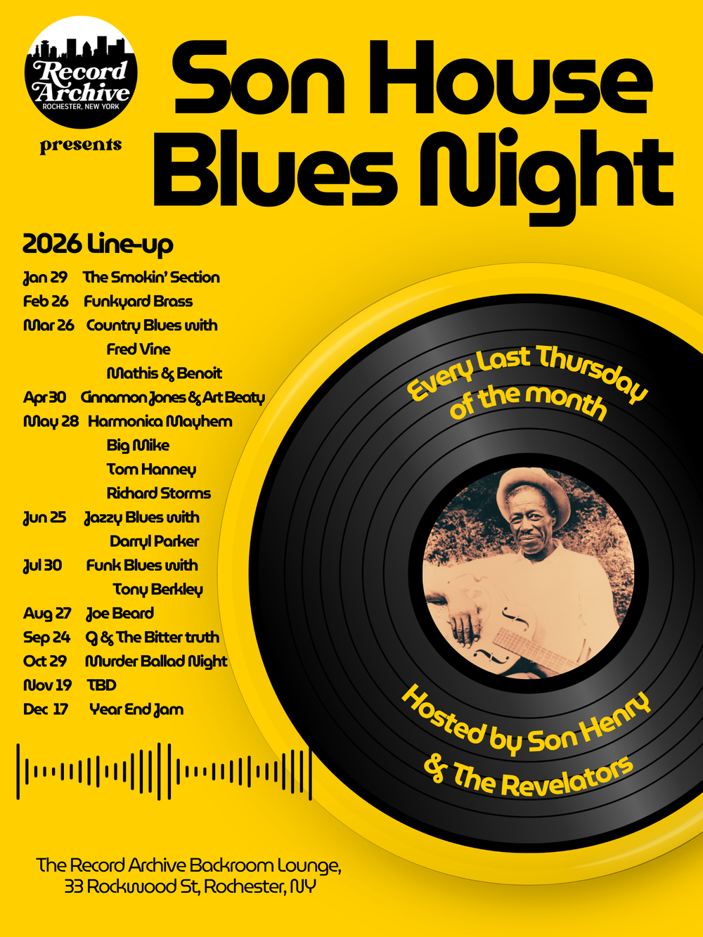 Son Henry - Son House Blues Night