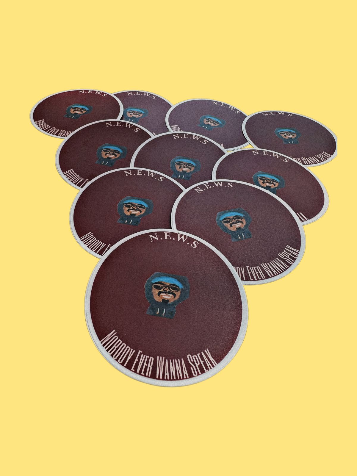 N.E.W.S STICKERS