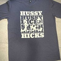 New HH design Tee in navy marle