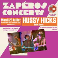 Hussy Hicks live in Forcalquier