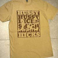 New HH design Tee in faded mustard