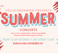 Summer Concert Cello Dreaming Series