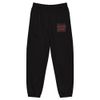Unisex Ground Zxro Red & Black Logo Sweatpants