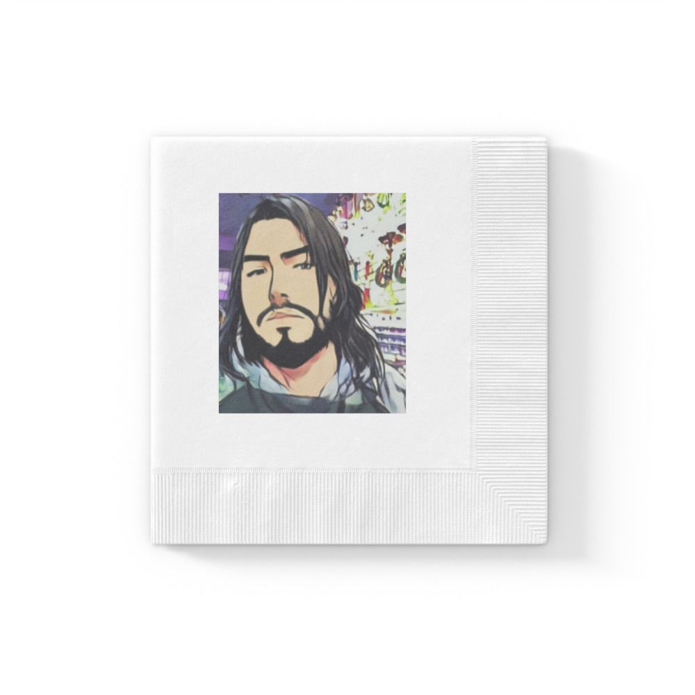 White Coined Ground Zxro Napkins