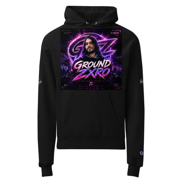 Ground Zxro (Purple Logo) Unisex Champion Powerblend Hoodie
