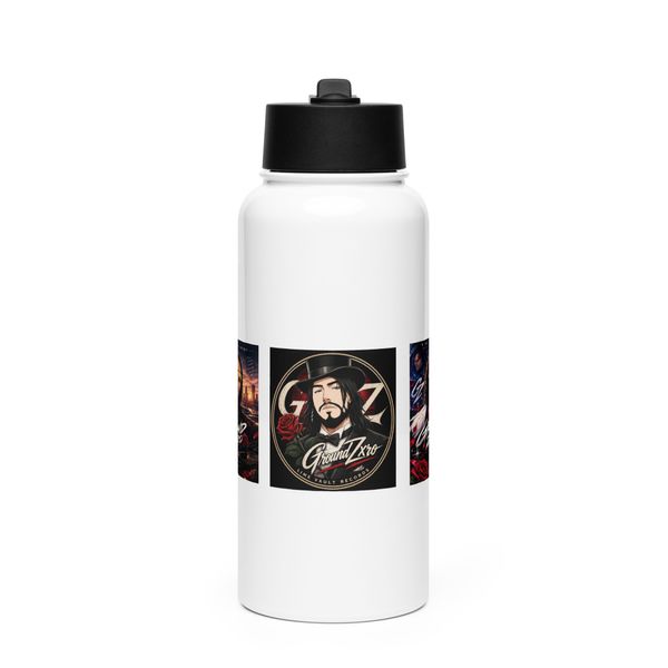 Stainless Steel Ground Zxro Fall 2026 Water Bottle with a Straw Lid