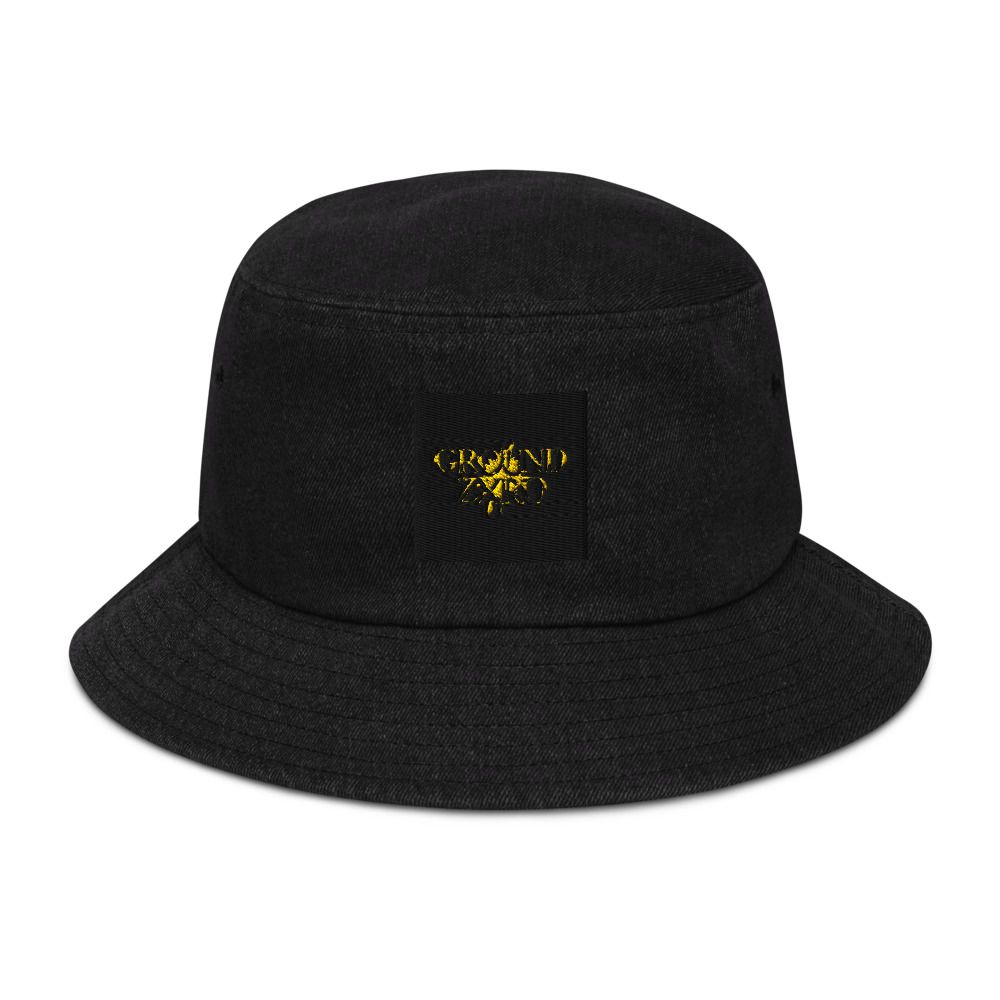 Ground Zxro Denim Bucket Hat