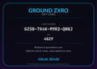 Zxronite Digital Gift Card