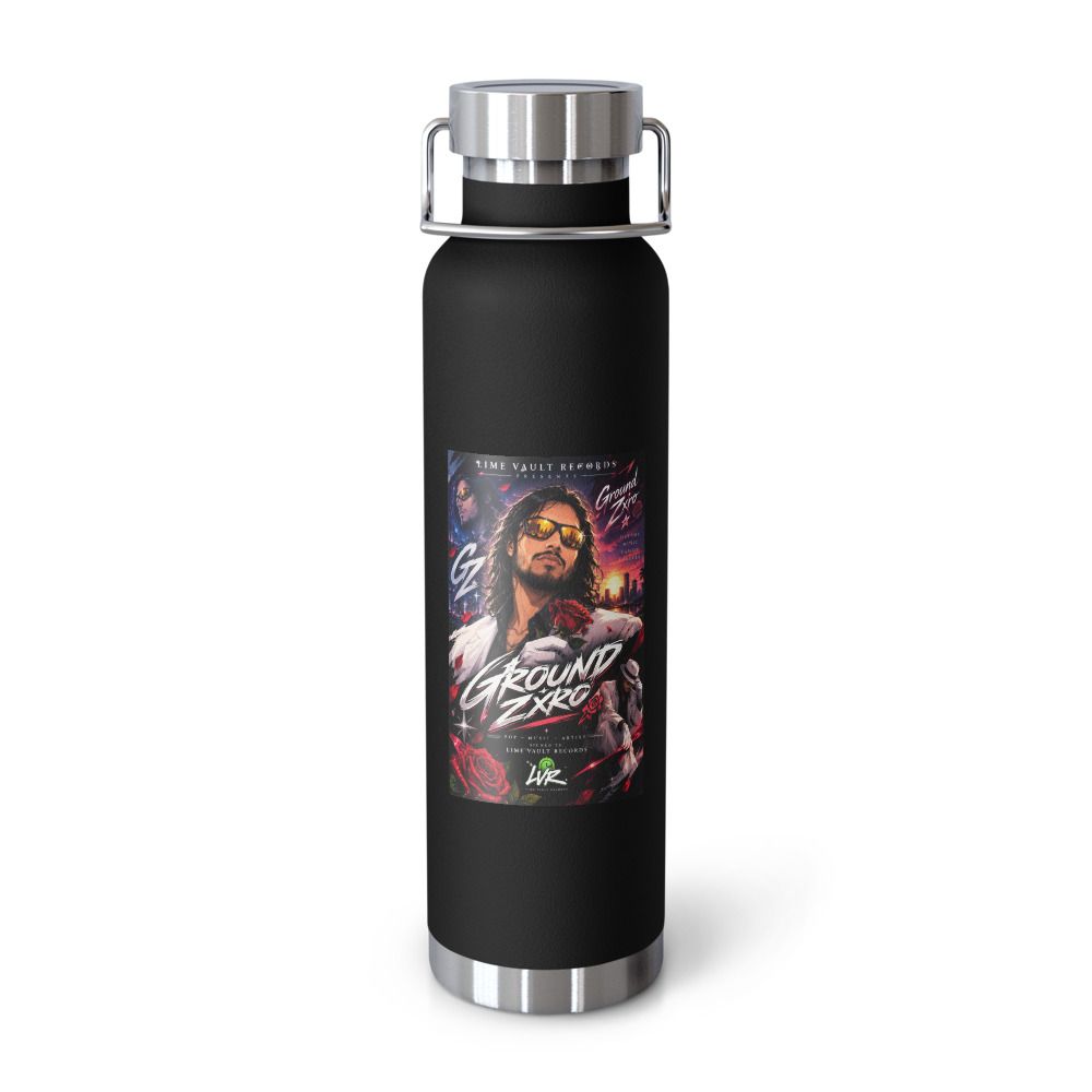 Copper Vacuum Insulated Ground Zxro Sunset Bottle (22oz)