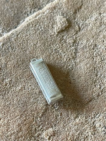 Silver Harmonica
