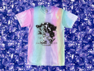 Pastel Striped Tie-Dyed Shirt