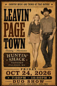 Leavin Page Town @ Huntin' Shack Tavern