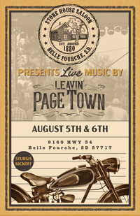 Leavin Page Town @ Stone House Saloon 