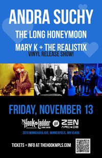 The Long Honeymoon w Andra Suchy and Mary K Stone VINYL RELEASE SHOW