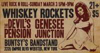 Whiskey Rockets, The Devil's Pension, and Genesee Junction