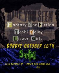 Tashi Delay & Fantasy Non Fiction